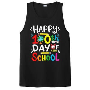 Happy 100th Day Of School 100 Days Of School Teacher Student PosiCharge Competitor Tank