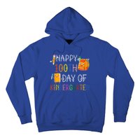 Happy 100th Day Of Kindergarten Funny 100 Days Of School Meaningful Gift Hoodie