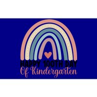 Happy 100th Day Of Kindergarten Rainbow 100 Days Of School Gift Bumper Sticker