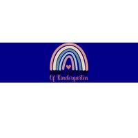 Happy 100th Day Of Kindergarten Rainbow 100 Days Of School Gift Bumper Sticker