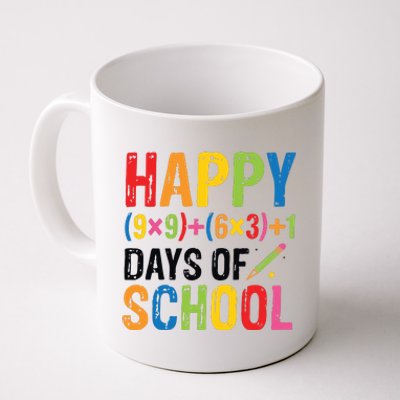 Happy 100 Days Of School 100th Day Teacher Coffee Mug