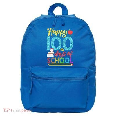 Happy 100 Days Of School For Teacher Or Child 16 in Basic Backpack
