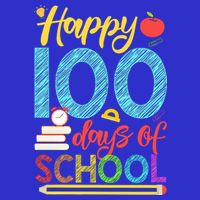 Happy 100 Days Of School For Teacher Or Child 16 in Basic Backpack