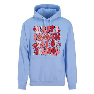 Happy 100th Day Of School In My 100 Days Of School Era Unisex Surf Hoodie