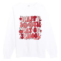 Happy 100th Day Of School In My 100 Days Of School Era Premium Crewneck Sweatshirt