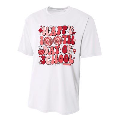 Happy 100th Day Of School In My 100 Days Of School Era Performance Sprint T-Shirt