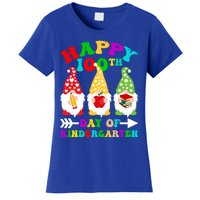 Happy 100th Day Of Kindergarten Gnome Teachers Students Meaningful Gift Women's T-Shirt