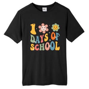 Happy 100th Day Of School Groovy 100 Days Of School Teacher Tall Fusion ChromaSoft Performance T-Shirt