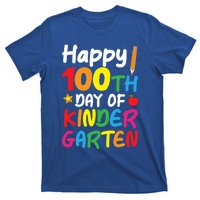 Happy 100th Day Of Kindergarten Teacher Or Student Cool Gift T-Shirt