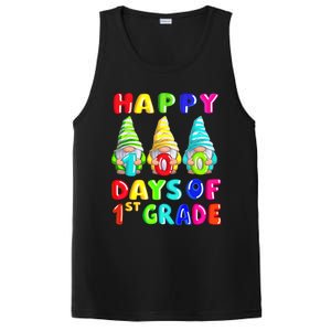 Happy 100th Day Of School First 1st Grade Gnome Teacher Gift PosiCharge Competitor Tank