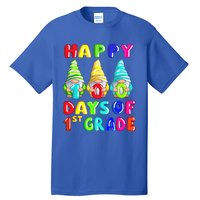 Happy 100th Day Of School First 1st Grade Gnome Teacher Gift Tall T-Shirt