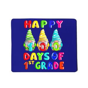 Happy 100th Day Of School First 1st Grade Gnome Teacher Gift Mousepad