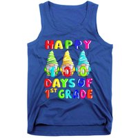 Happy 100th Day Of School First 1st Grade Gnome Teacher Gift Tank Top