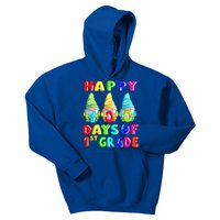 Happy 100th Day Of School First 1st Grade Gnome Teacher Gift Kids Hoodie