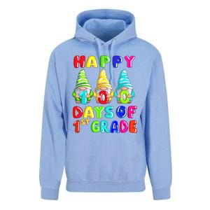 Happy 100th Day Of School First 1st Grade Gnome Teacher Gift Unisex Surf Hoodie