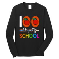 Happy 100th Day Of School Teacher 100 Days Long Sleeve Shirt