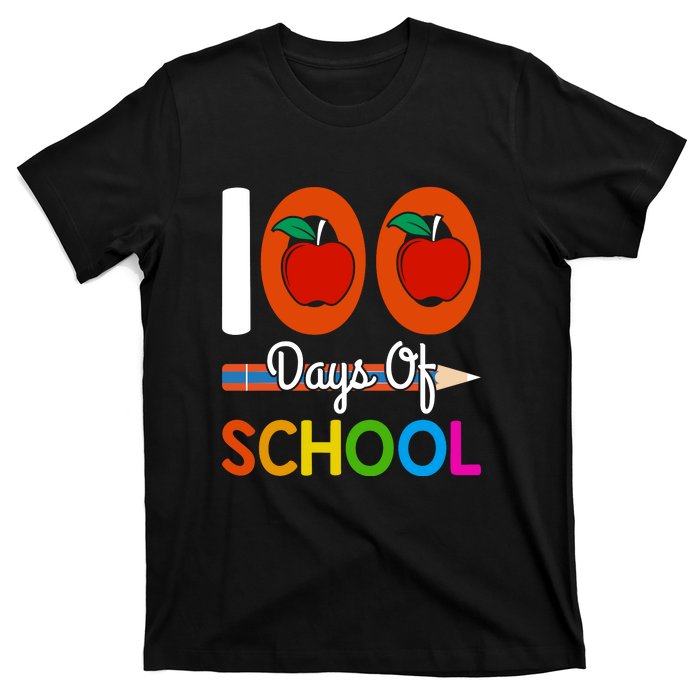 Happy 100th Day Of School Teacher 100 Days T-Shirt