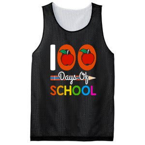 Happy 100th Day Of School Teacher 100 Days Mesh Reversible Basketball Jersey Tank