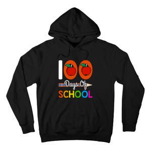 Happy 100th Day Of School Teacher 100 Days Tall Hoodie