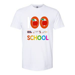 Happy 100th Day Of School Teacher 100 Days Softstyle CVC T-Shirt