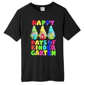 Happy 100th Day Of School Kindergarten Gnome Teacher Gift Tall Fusion ChromaSoft Performance T-Shirt