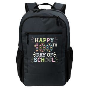 Happy 100th Day Of School Tie Dye Rainbow 100 Days Smarter Daily Commute Backpack