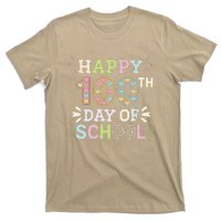 Happy 100th Day Of School Tie Dye Rainbow 100 Days Smarter T-Shirt