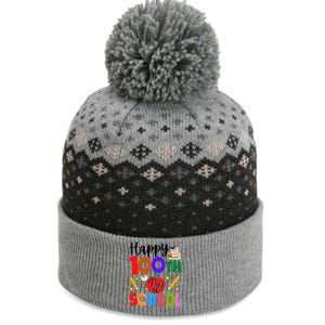 Happy 100th Day Of School Teachers Students The Baniff Cuffed Pom Beanie