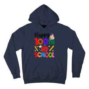 Happy 100th Day Of School Teachers Students Tall Hoodie