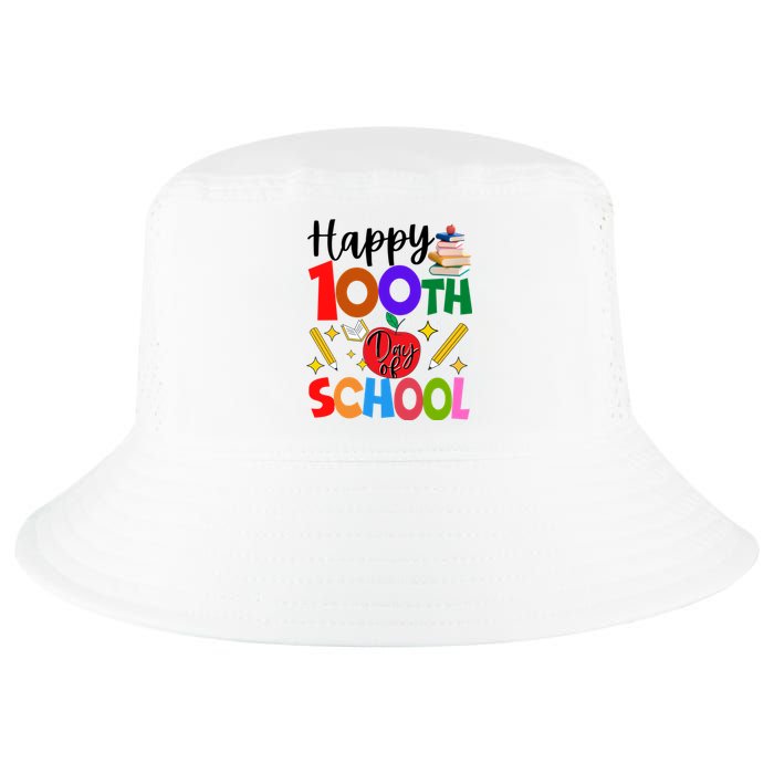 Happy 100th Day Of School Teachers Students Cool Comfort Performance Bucket Hat