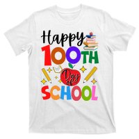 Happy 100th Day Of School Teachers Students T-Shirt