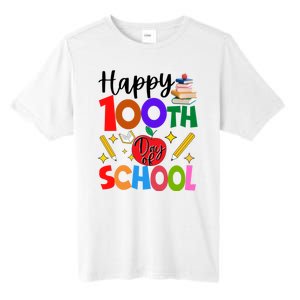 Happy 100th Day Of School Teachers Students Tall Fusion ChromaSoft Performance T-Shirt