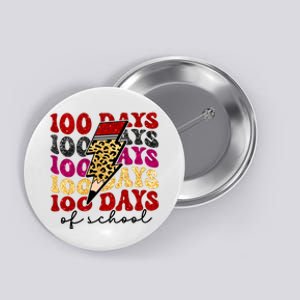 Happy 100 Days Of School Faux Button