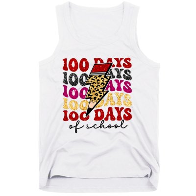 Happy 100 Days Of School Faux Tank Top