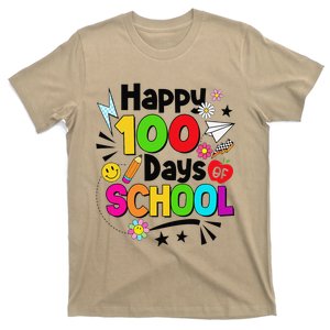 Happy 100th Day Of School Teachers Child Happy 100 Days T-Shirt