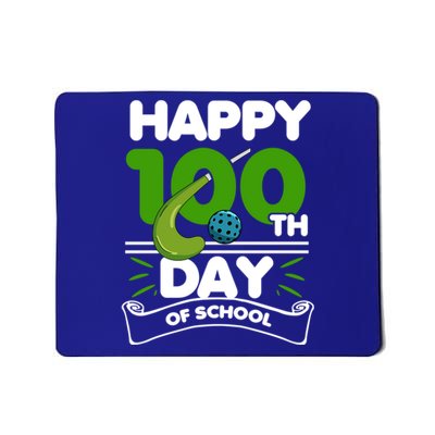 Happy 100Th Day Of School Field Hockey Player Sports Meaningful Gift Mousepad