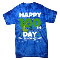 Happy 100Th Day Of School Field Hockey Player Sports Meaningful Gift Tie-Dye T-Shirt