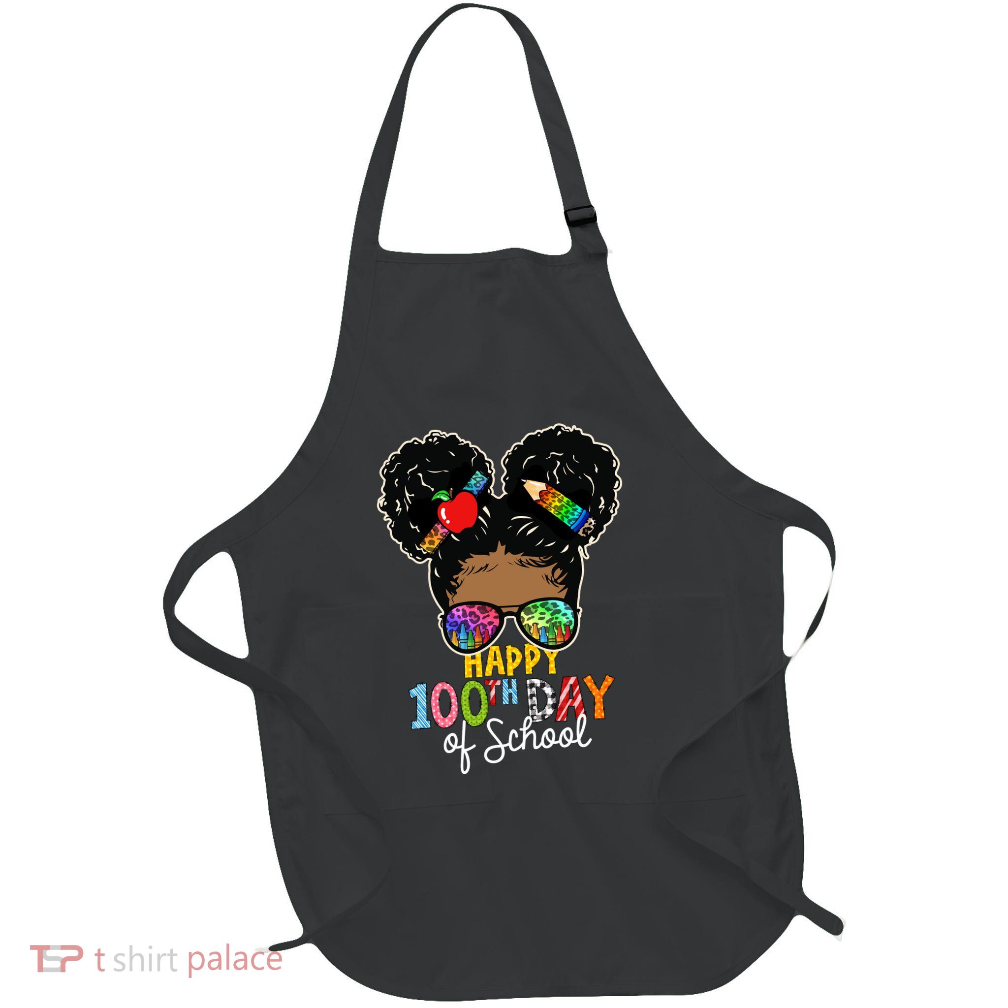 Happy 100th Day Apron