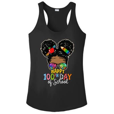 Happy 100th Day Ladies PosiCharge Competitor Racerback Tank