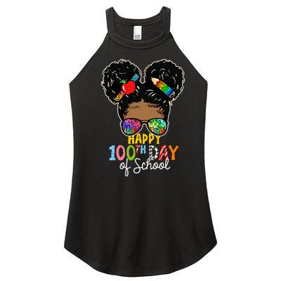 Happy 100th Day Women's Perfect Tri Rocker Tank