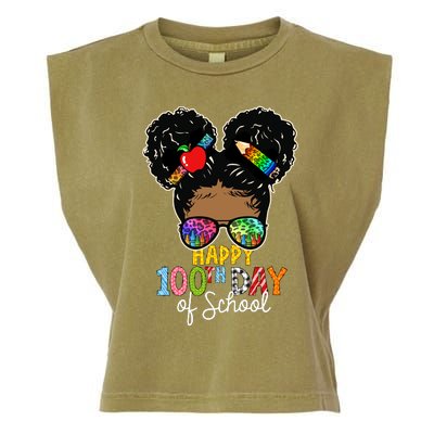 Happy 100th Day Garment-Dyed Women's Muscle Tee