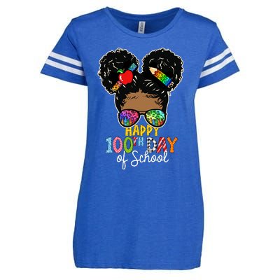 Happy 100th Day Enza Ladies Jersey Football T-Shirt