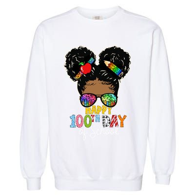 Happy 100th Day Garment-Dyed Sweatshirt