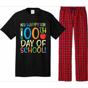 Happy 100th Day Of School 100 Days Smarter Teacher Students Great Gift Pajama Set