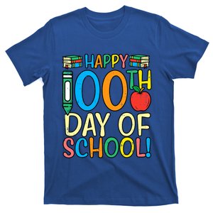 Happy 100th Day Of School 100 Days Smarter Teacher Students Great Gift T-Shirt