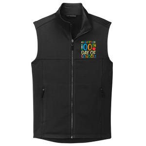 Happy 100th Day Of School 100 Days Smarter Teacher Students Great Gift Collective Smooth Fleece Vest