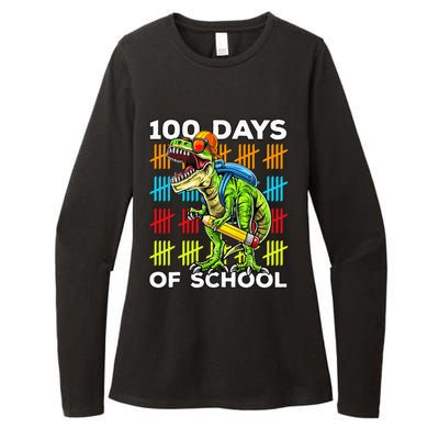 Happy 100th Day Of School Teachers 100 Days Womens CVC Long Sleeve Shirt