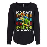 Happy 100th Day Of School Teachers 100 Days Womens California Wash Sweatshirt