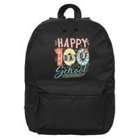 Happy 100th Day Of School 100 Days Of School Teacher Student 16 in Basic Backpack