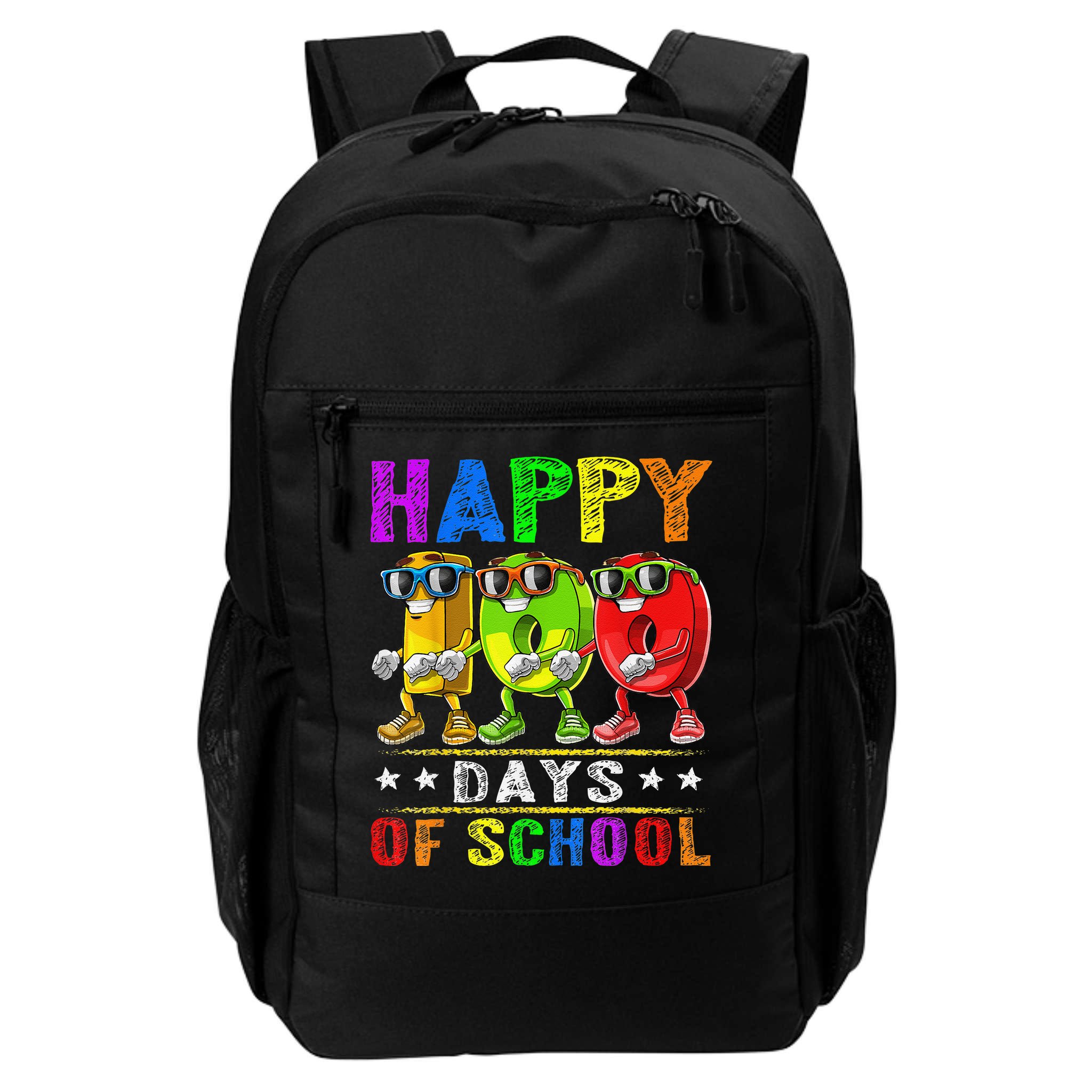 Happy 100 Days of School Flossing 100th Day School Backpack